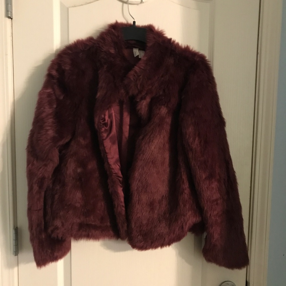 faux fur jacket